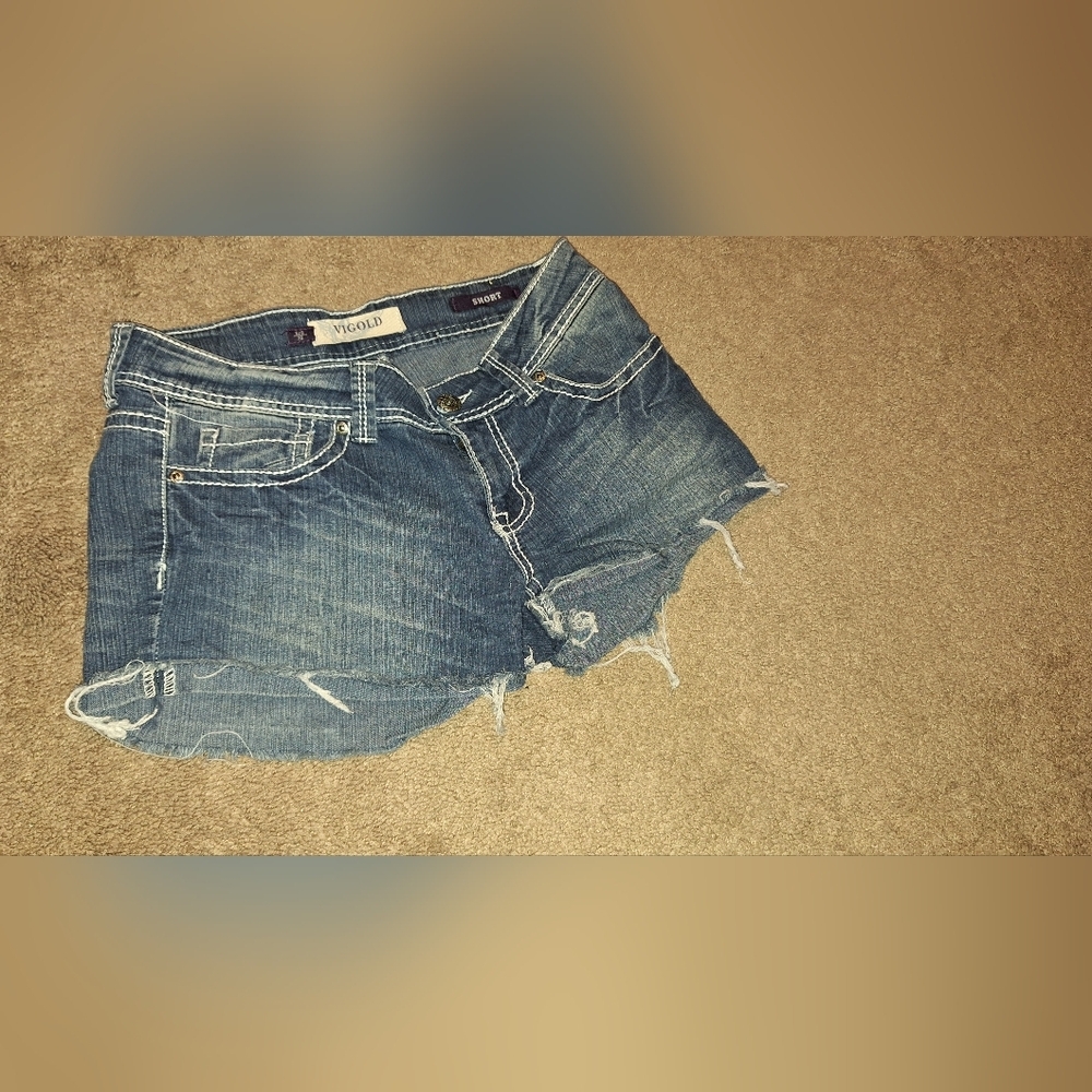 VIGOLD / WOMEN'S DENIM SHORT SHORTS /  5/6